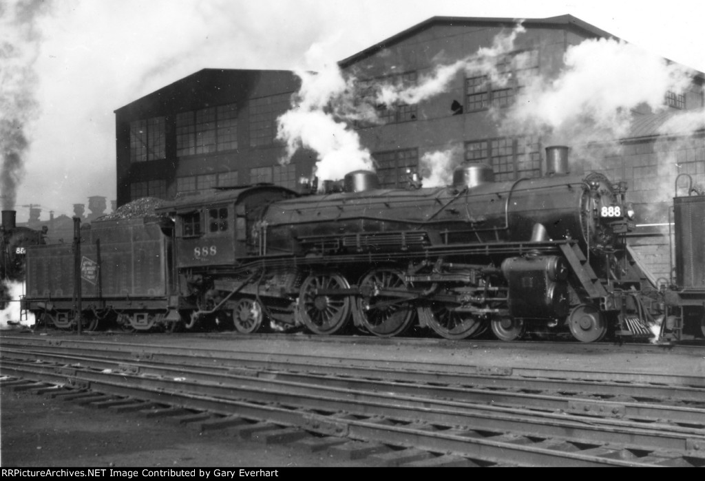 MILW 4-6-2 #888 - Milwaukee Road